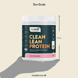 Nuzest wild strawberry protein powder 500g, imported from the UK
