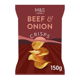 M&S M&S Beef & Onion Flavoured Potato Crisps 150g- Buy online at McGrocer