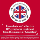 Canesten Canesbalance Bacterial Vaginosis Vaginal Pessaries 7 pessaries - British product