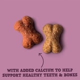 Wagg dog treats with chicken & beef 125g (British brand)