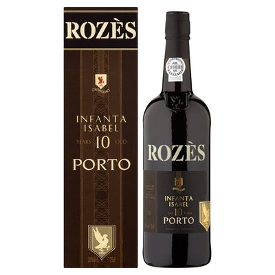 M&S Rozes Port Infanta Isabel 10 Year Old Tawny Port 75cl- Buy online at McGrocer