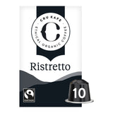 M&S Cru Kafe Organic Fairtrade Ristretto Coffee Capsules 10 Pods- Buy online at McGrocer