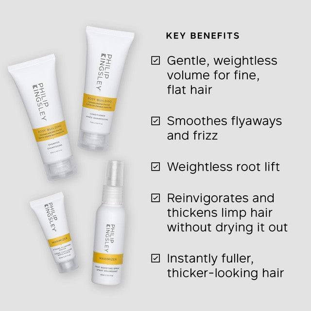 Philip Kingsley volumising hair set 230ml, imported from the UK