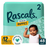 M&S Rascals Premium Nappies Size 2 (4-8kg)- Buy online at McGrocer