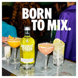 Absolut Citron lemon flavoured vodka 70cl - British product
