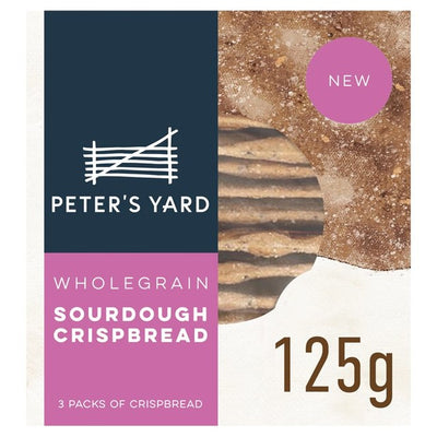 M&S Peter's Yard Wholegrain Sourdough Crispbread 125g- Buy online at McGrocer