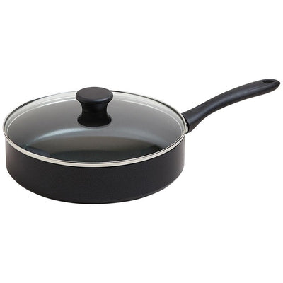 Poêle à frire antiadhésive en aluminium noir M&S Collection 26 cm