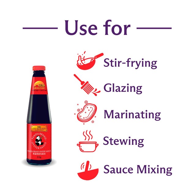 Lee Kum Kee Panda Oyster Sauce 510g, UK version
