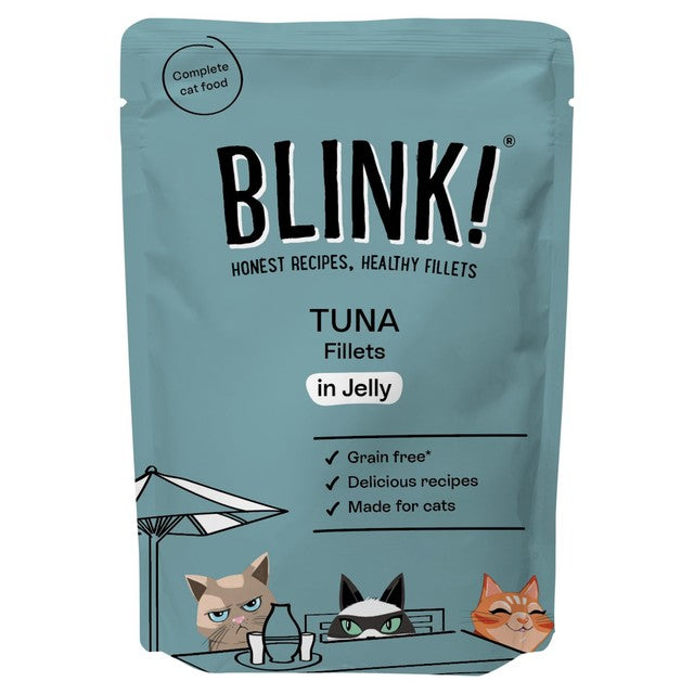 Blink flaked tuna fillets wet cat food 85g - British product
