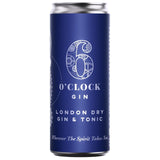M&S 6 O'clock Gin London Dry Gin and Tonic Ready To Drink 250ml- Buy online at McGrocer