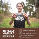 Chia Charge peanut butter and cocoa flapjack 50g - British product