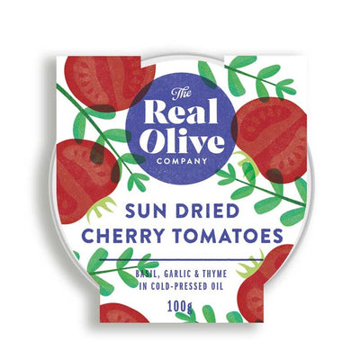 M&S The Real Olive Co Sun Dried Cherry Tomatoes Antipasti 100g- Buy online at McGrocer