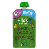 M&S Ella's Kitchen Pears, Peas & Broccoli Organic Baby Food Pouch 120g- Buy online at McGrocer