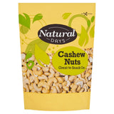 Natural Days unsalted cashew nuts 200g, imported from the UK