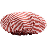 M&S shower cap striped satin (British brand)