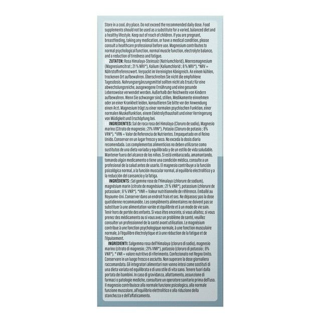 Hunter & Gather Restore Electrolytes Unflavoured 7x3g Sachets, imported from the UK