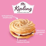 Mr Kipling Viennese Whirls cakes 6 pack, imported from the UK