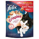 M&S Felix Crispies Salmon and Trout Cat Treats 180g- Buy online at McGrocer