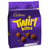 Cadbury Twirl Bites milk chocolate bag 109g - British product