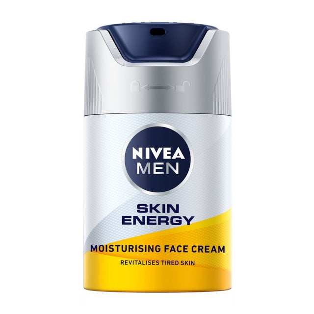 Nivea Men Active Energy Skin Revitaliser Face Cream 50ml, imported from the UK