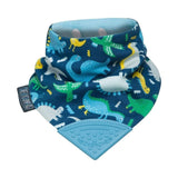 M&S Cheeky Chompers Neckerchew Baby Dino Teething Bib- Buy online at McGrocer