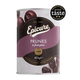 Epicure Prunes in Fruit Juice 425g - British product