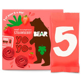 Bear Fruit Yoyos Strawberry Fruit Rolls 5 x 20g