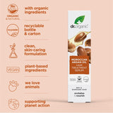 Dr Organic Moroccan Argan Oil hair serum 100ml - British product