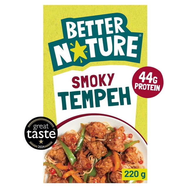 Better Nature smoky tempeh 220g - British product