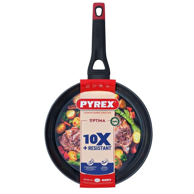 Pyrex Optima+ PFAS free frypan 28cm, imported from the UK