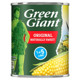 Green Giant Original Sweetcorn canned, imported from the UK