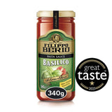 M&S Filippo Berio Tomato & Basil Pasta Sauce 340g- Buy online at McGrocer