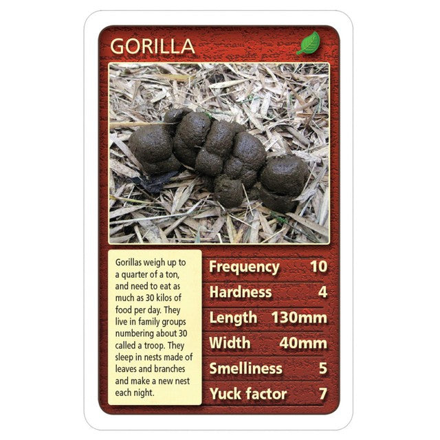 Cheatwell Games Plop Trumps 2 card game, imported from the UK