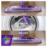Flash Power Spray Mop washable microfibre pad - British product
