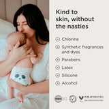 Kit & Kin hypoallergenic nappies size 2 (4-8kg), UK version