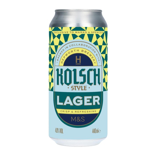 M&S Kolsch Style Lager 440ml can, UK version