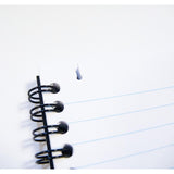 Nuco A5 black wiro notebook, imported from the UK