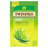 Twinings mint green tea bags 20 bags (British brand)