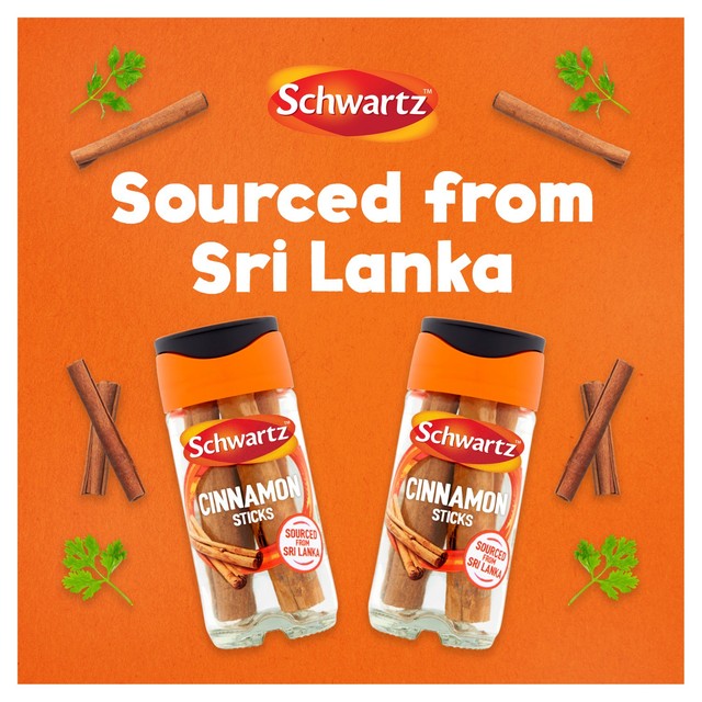 Schwartz cinnamon sticks 13g (British brand)