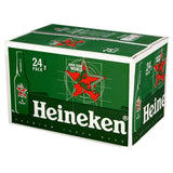 Heineken lager beer 24 x 330ml bottles, UK version