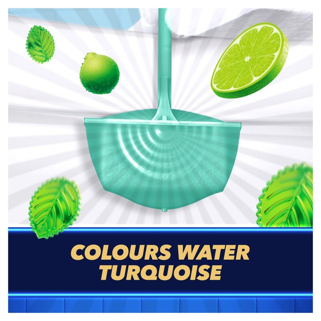 Toilet Duck Mint Mission rim block toilet freshener (British brand)