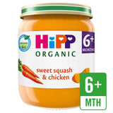 M&S HiPP Organic Sweet Squash & Chicken Baby Food Jar 125g- Buy online at McGrocer