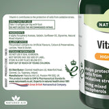 Natures Aid Vitamin E supplements 60 soft gels, imported from the UK