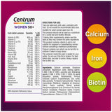 Centrum Women 50+ multivitamin tablets 30 tablets - British product