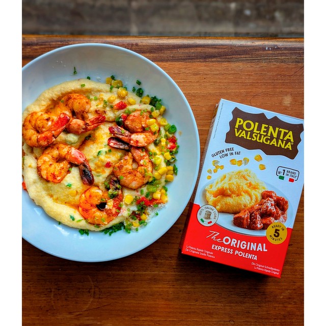 Polenta Valsugana instant polenta 375g, imported from the UK
