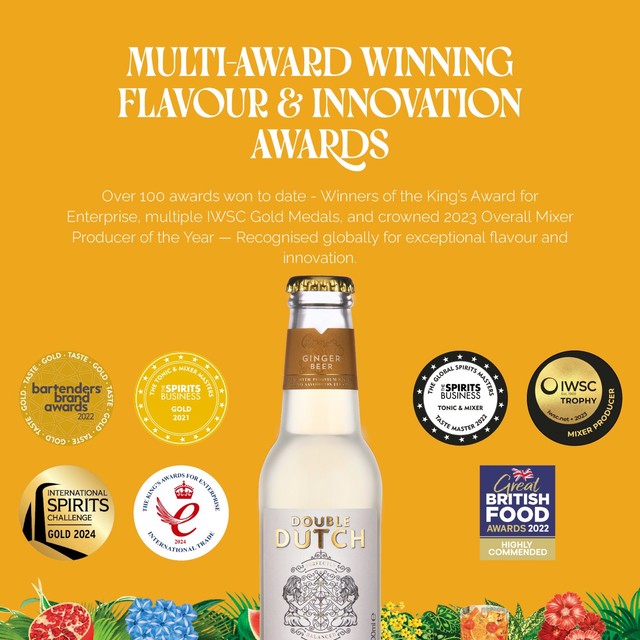 Double Dutch ginger beer 4 x 200ml - British product