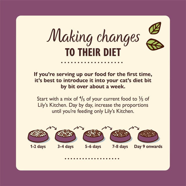 Lily's Kitchen Organic Turkey Dinner Cat Food Tray 85g, UK version