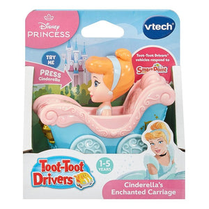 VTech Toot-Toot Drivers Cinderella's Enchanted Carriage Electronic Toy Carriage 120g