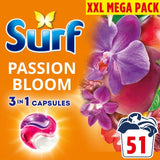 M&S Surf Passion Bloom 3-in-1 Laundry Detergent Capsules 51 Washes- Buy online at McGrocer