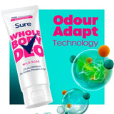 Sure Wild Rose deodorant cream 75ml (British brand)
